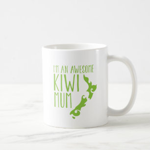 I'm an awesome KIWI MUM New Zealand Coffee Mug