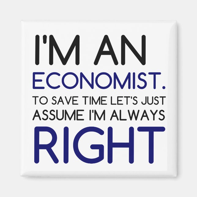 I'M AN ECONOMIST MAGNET (Front)