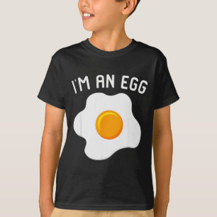 I'm An Egg Costume Funny Halloween Present Fried E T-Shirt