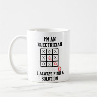 Im An Electrician I Always Find A Solution Mug