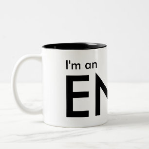 I'm an ENFJ - Personality Type Two-Tone Coffee Mug