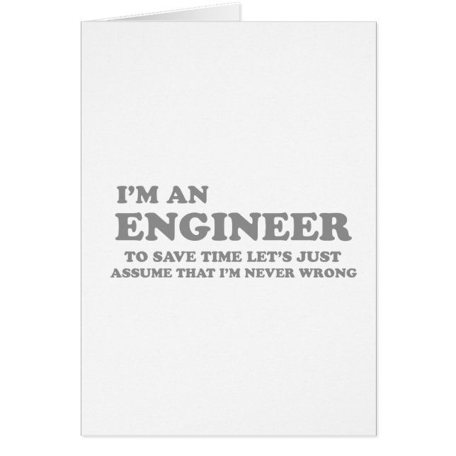 I'm an Engineer (Front)