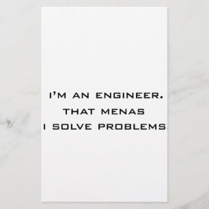 I'm an engineer