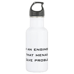 I'm an engineer 532 ml water bottle