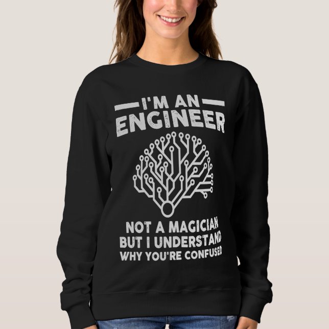 I'm an engineer not a magigian but I understand en Sweatshirt (Front)