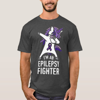 Im An Epilepsy Fighter  Dabbing Unicorn Kid Men T-Shirt