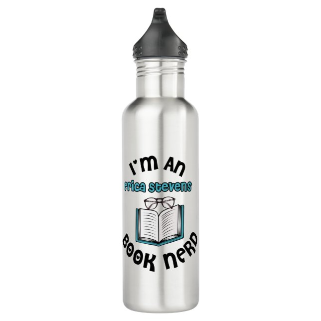 I'm An Erica Stevens Book Nerd 710 Ml Water Bottle (Right)