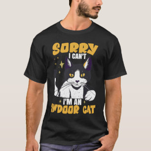 I'm An Indoor Cat Costume T-Shirt