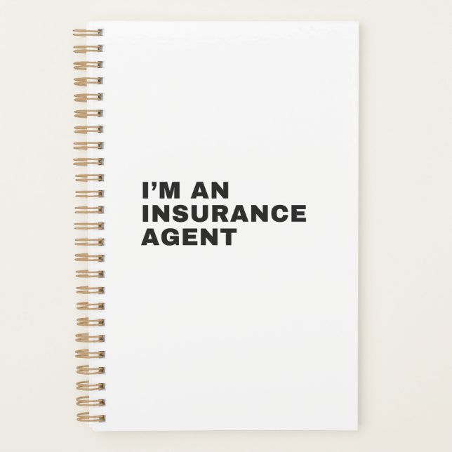 I'M AN INSURANCE AGENT PLANNER (Front)