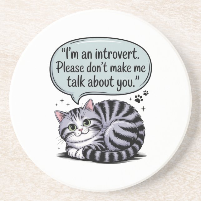"I'm an introvert. Please don’t make me talk about Coaster (Front)