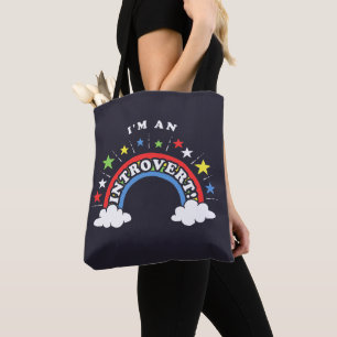 I'm An Introvert Tote Bag