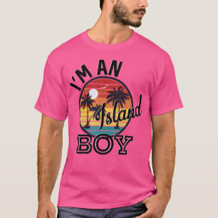 I'M An Island Boy Funny Rap Song Lyrics T-Shirt