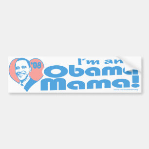 I'm An Obama Mama Bumper Sticker