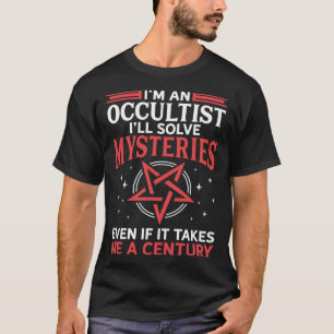 I'm An Occultist Satanic Baphomet Witchcraft Goth T-Shirt