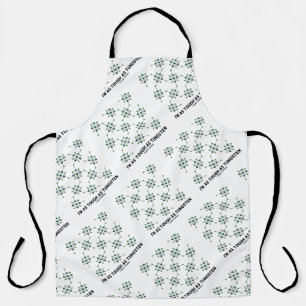 I'm As Tough As Tungsten Chemistry Geek Humour Apron