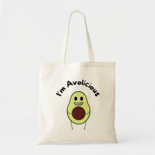 I'm Avolicious - Funny Fruit Pun      Tote Bag
