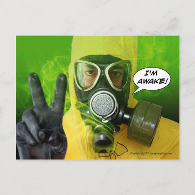 I'm Awake!  Postcard (Front)