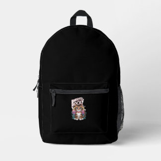 I'm Barking Mad for You! Dog Printed Backpack