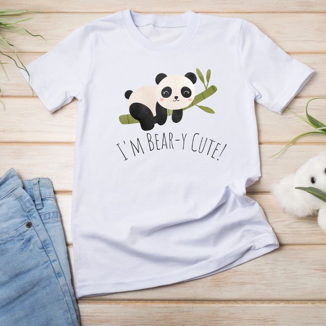I'm Bear-y Cute Kids Graphic T-Shirt (Creator Uploaded)