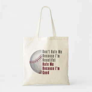 Im Beautiful Im Good Baseball Tote Bag