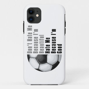 Im Beautiful Im Good Soccer Ball iPhone 11 Case