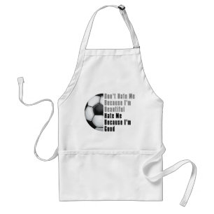 Im Beautiful Im Good Soccer Ball Standard Apron