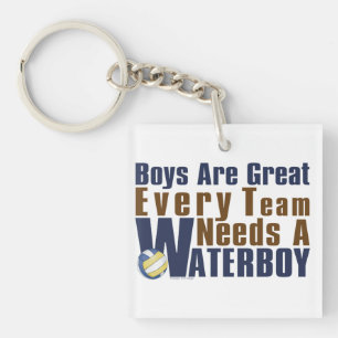 Im Beautiful Im Good Volleyball Key Ring