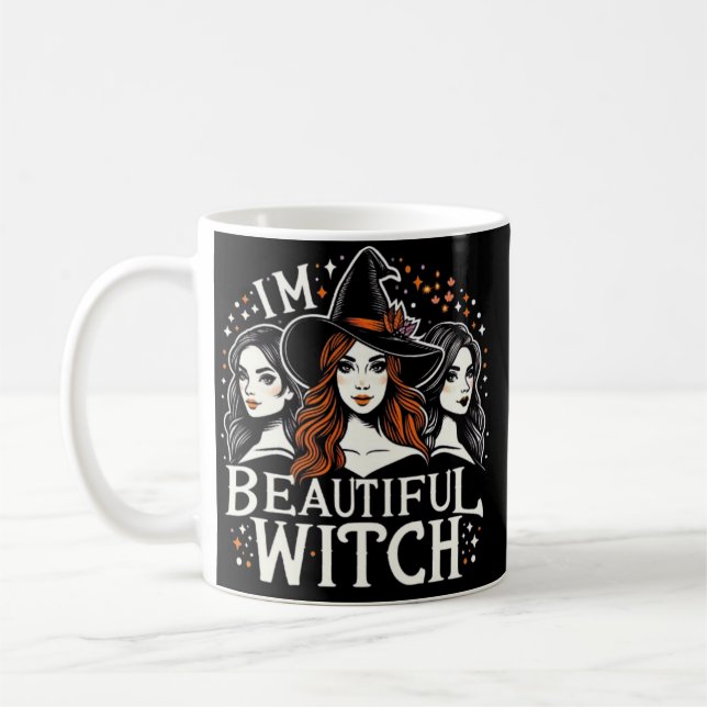 I'm Beautiful witch Mug  (Left)