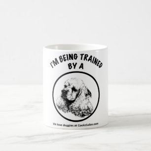 I'm Being Trained by a Cocker Spaniel Coffee Mug