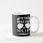 I'm Best Man Wedding Groomsmen Funny Bridal Bachel Coffee Mug<br><div class="desc">I'm Best Man Wedding Groomsmen Funny Bridal Bachelor Party</div>