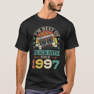 I'm Best Of Black Hits Since 1997 Cassette Birth Y T-Shirt