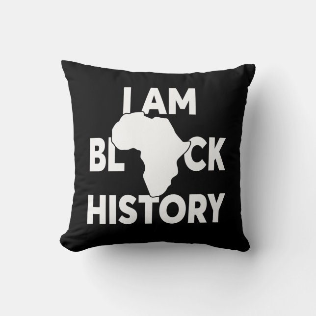 I'm Black History Black Lives Matter Cushion (Front)