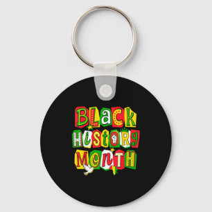 Im Black History Month African American Black Men  Key Ring
