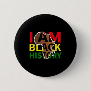 Im Black History Month Blm African American Men Wo 6 Cm Round Badge
