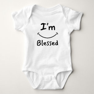 I'm Blessed Biblical Smile Unisex Baby Bodysuit