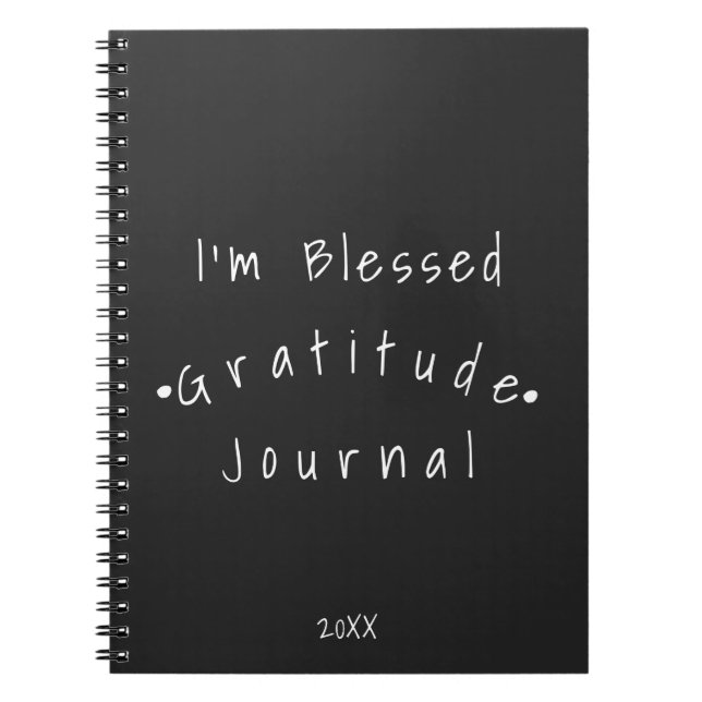 I'm Blessed Gratitude Christian Journal (Front)