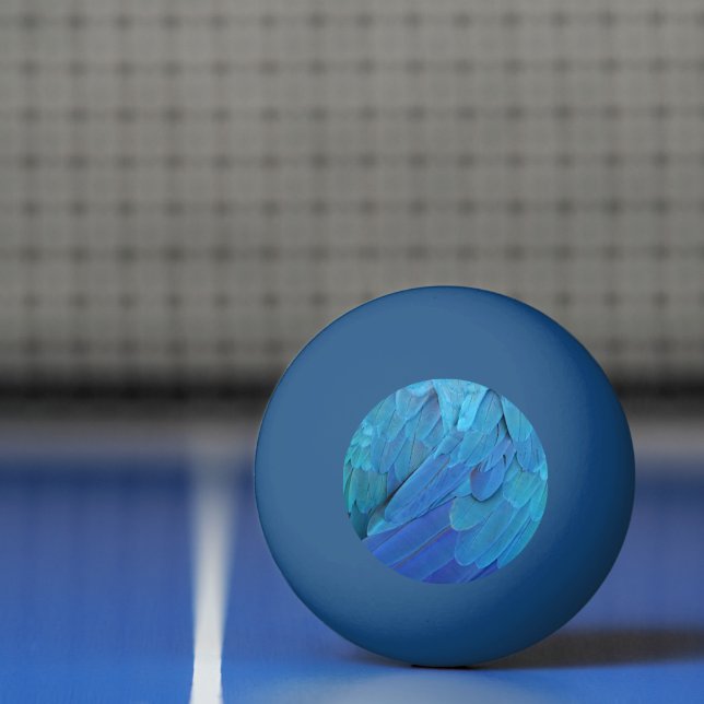 I'm blue - Macaw feathers Ping Pong Ball (Net)