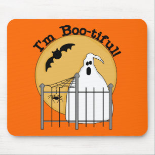 I'm Boo-tiful Halloween T-shirts and Gifts Mouse Pad