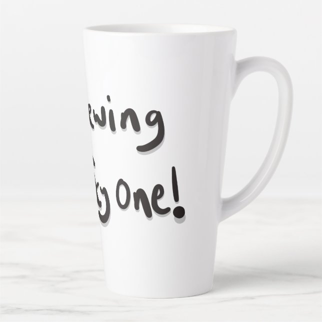 I'm brewing a meaty one latte mug (Right)