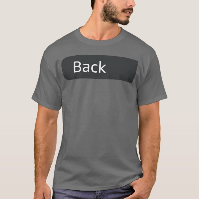 Im Broken on Back friend T-Shirt (Front)