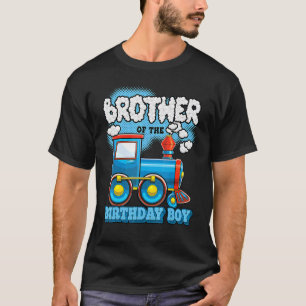 I'm Brother Of The Birthday Boy Train Birthday Par T-Shirt