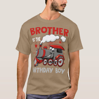 Im Brother Of The Birthday Boy Train Birthday Part T-Shirt