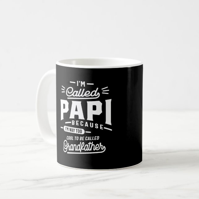 I'm Called Fathers Day T-shirt Grandpa Gift Coffee Mug (Front Left)