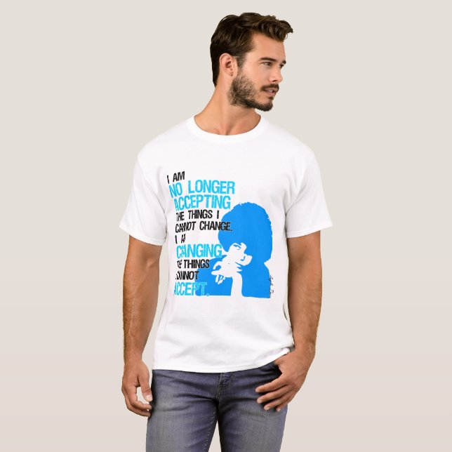 I'm Changing Things Men's Basic T-Shirt (Front Full)