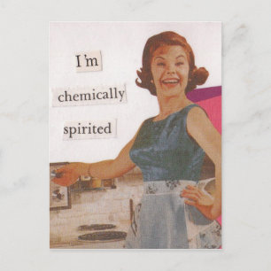 I'm Chemically Spirited Postcard