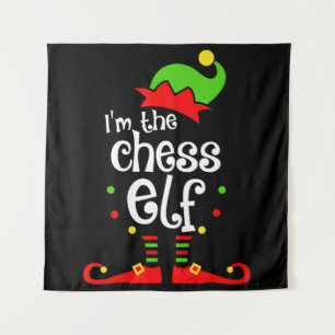 im chess elf xmas family friend christmas gift tapestry
