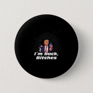 I'm Ck Trump 2024 Patriotic Take America Ck Electi 6 Cm Round Badge