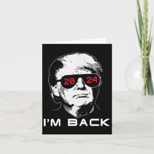 I'm Ck Trump 2024 Patriotic Take America Ck Electi Card