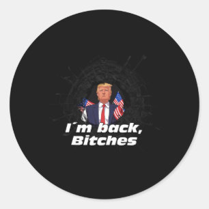 I'm Ck Trump 2024 Patriotic Take America Ck Electi Classic Round Sticker