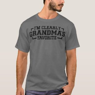 I'm Clearly Grandma's Favorite, Granddaughter Gran T-Shirt
